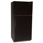 Haier 18.2 Cubic Foot Frost-Free Refrigerator/Freezer in Black